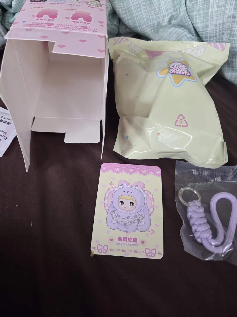 Nommi Baby Sweetheart Bunny: Confirmed Grape Gummy